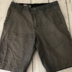 Men’s Volcom shorts. Graphite Gray.